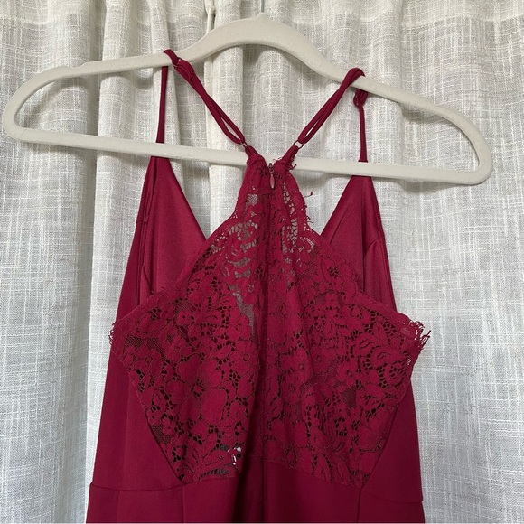 Lulu’s Burgundy Only Want You Dress - Picture 8 of 10